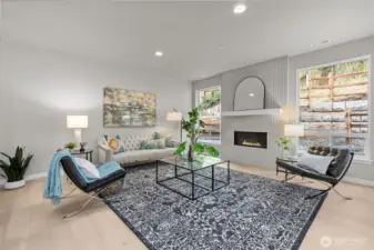 Staged photos are of the model home of the same floorplan within the Deer Meadows community and are for visualization purposes only. Colors, finishes, and layout can and will vary.