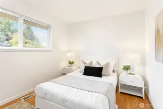 Another bedroom on the main floor!