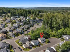 Great corner lot with only one neighbor