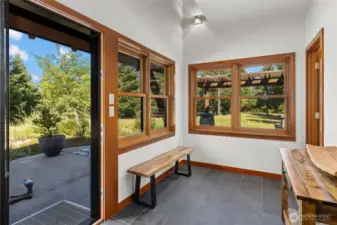 Entry way into home