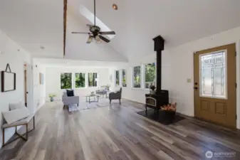 View from Dining room