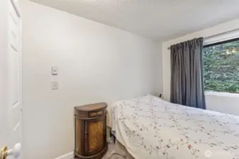 Spacious bedrooms on upper floor