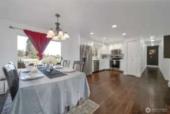 Light and bright open concept Kitchen