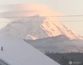 Stunning Mt. Rainier view