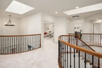 skylights mean there is light all year round!