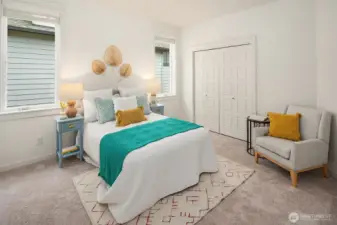 another spacious bedroom upstairs