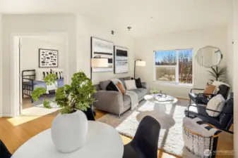 Welcome to this light and bright 2 bed 2 bath condo!