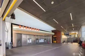 The Roosevelt Light Rail Station is literally right next door.