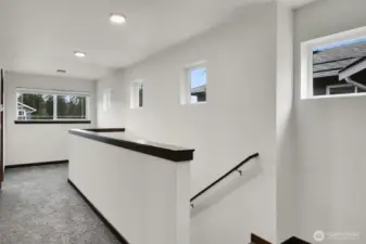 Upstairs Landing view to the Loft/Den area