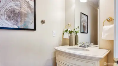 Powder Room in main floor