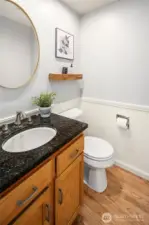 Half bath on main level