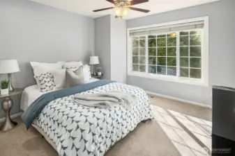 Upper level additional 2nd bedroom