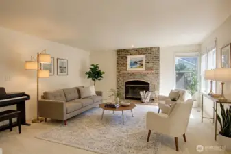 Living Room (Virtually Staged)