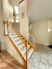 Stairwell to upper level