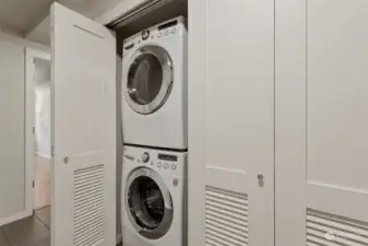 in unit washer and dryer