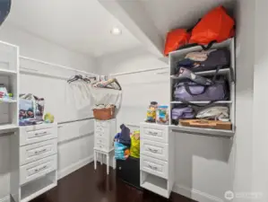 Primary Walk-in Closet