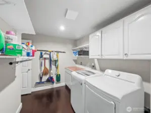 Main floor laundry