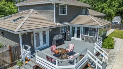 Composite back deck!