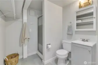 Primary Bathroom recently updated.