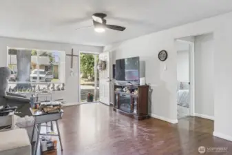 Unit B Living Room