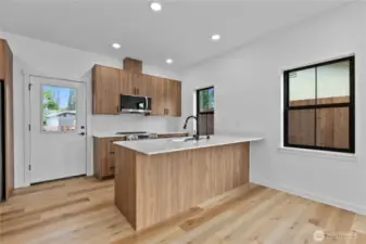 Chic, modern finishes