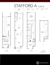 Actual home floor plan