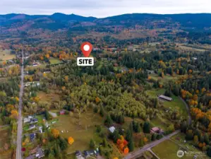 Aerial Photo of the Property - Lot #3 in the Recorded Survey Map