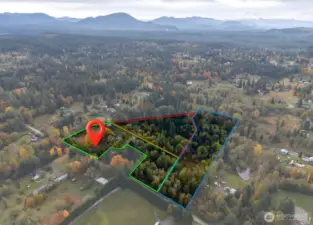 See Survey Map for reference - Lot #3 in the Recorded Survey Map