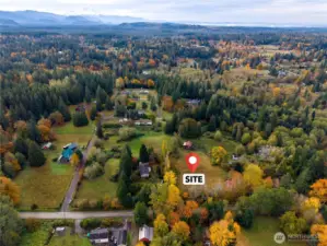 Aerial Photo of the Property - Lot #3 in the Recorded Survey Map