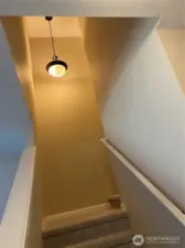 Cathedral Staircase to upper level