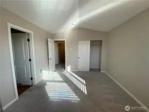 Primary Bedroom with 2 closets