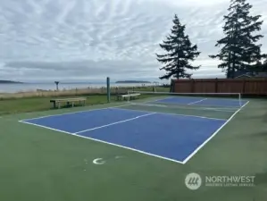 Pickle-ball with a view!