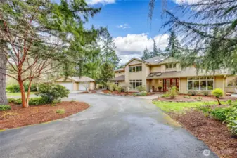 Welcome home to 11150 Fairmont Lane NE. Custom home sited on 7.38 private  acres in the desirable Meadowmeer area.
