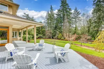 Enjoy your expansive backyard oasis year-round
