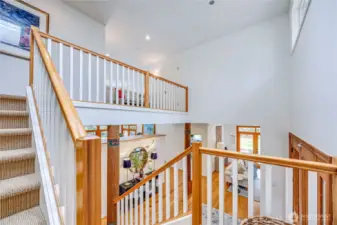 Let's go upstairs!