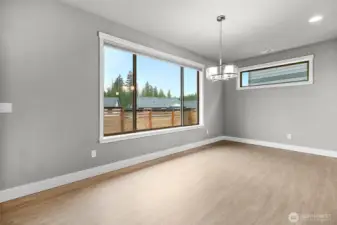 Another look at the dining space.