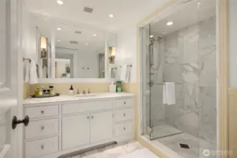 And...a beautiful bathroom and closet.