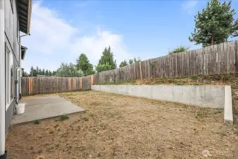 And It's Fully Fenced.
