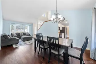 This floor plan flows well into the formal dining area and provides plenty of room to really stretch out.