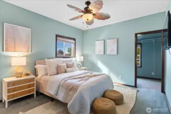 Primary suite on the main floor