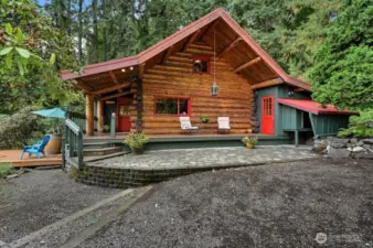 Handmade Log House