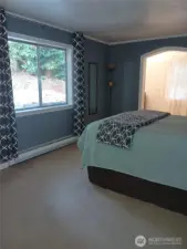 Extra large primary suite with bonus area.