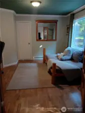Front bedroom. Currently used as an office.