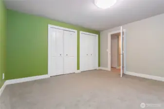 Bedroom #4 located downstairs.