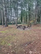 Barbeque Pit in park