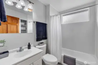 Full bathroom remodel.
