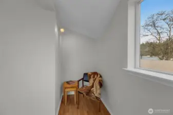Small nook in the primary bedroom.