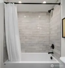 Photo from model home with similar layout