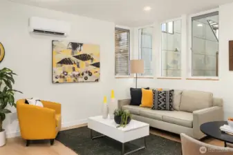 Photo from model home with similar layout