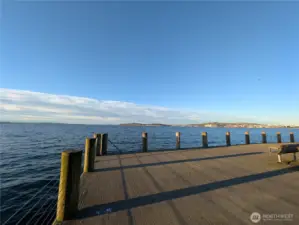 Luna Park dock looking at Discovery Park & Magnolia...